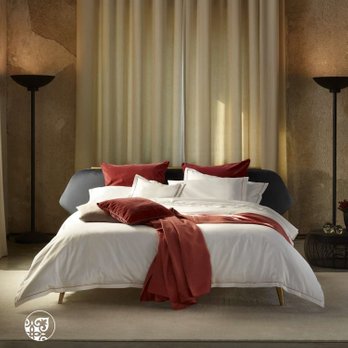 Luxury bed sheet sets made of Egypt cotton 2000TC - Giza 45 and mulberry silk. AHC-ACL 23